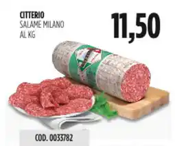 Carico Cash & Carry Citterio salame milano offerta