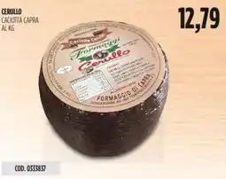 Carico Cash & Carry Cerullo caciotta capra offerta