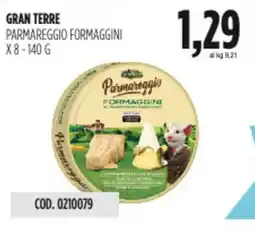 Carico Cash & Carry Gran terre parmareggio formaggini x8 offerta