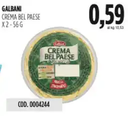 Carico Cash & Carry Galbani crema bel paese x2 offerta