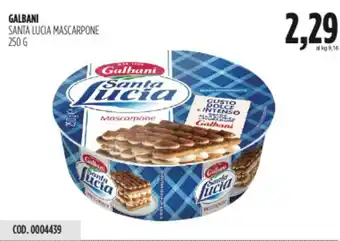 Carico Cash & Carry Galbani santa lucia mascarpone offerta