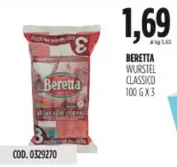 Carico Cash & Carry Beretta wurstel classico offerta