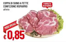 A&O Coppa di suino a fette confezione risparmio offerta