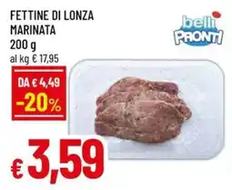 A&O Fettine di lonza marinata offerta