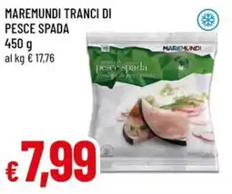 A&O Maremundi tranci di pesce spada offerta