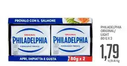 Supermercati Piccolo Philadelphia original/ light offerta
