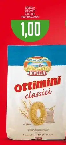Supermercati Piccolo Divella biscotti offerta