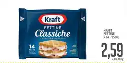 Supermercati Piccolo Kraft fettine offerta