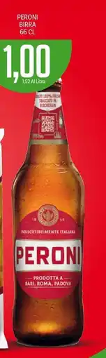 Supermercati Piccolo Peroni birra offerta