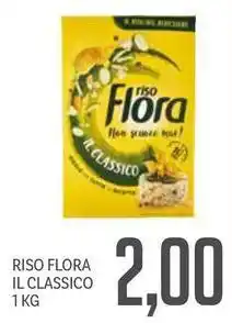 Supermercati Piccolo Riso flora il classico offerta