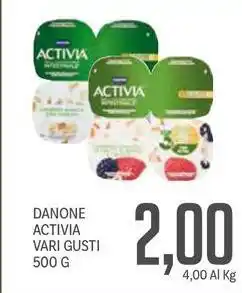 Supermercati Piccolo Danone activia offerta