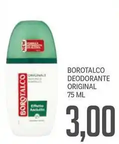 Supermercati Piccolo Borotalco deodorante original offerta