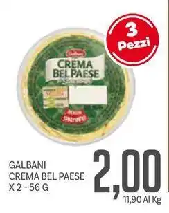 Supermercati Piccolo Galbani crema bel paese offerta