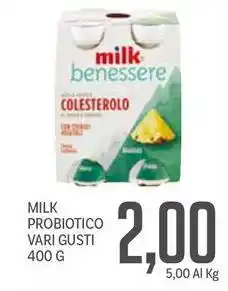 Supermercati Piccolo Milk probiotico offerta