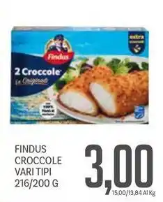 Supermercati Piccolo Findus croccole offerta