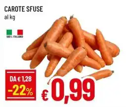 A&O Carote sfuse offerta