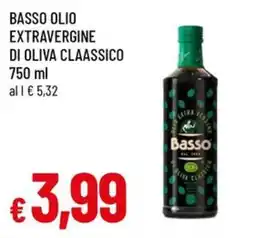 A&O Basso olio extravergine di oliva claassico offerta
