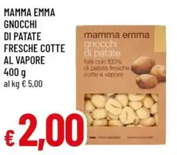 A&O Mamma emma gnocchi di patate fresche cotte al vapore offerta