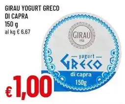 A&O Girau yogurt greco di capra offerta