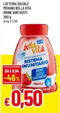 A&O Latteria sociale merano bella vita drink offerta