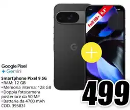 MediaWorld Google Pixel Smartphone Pixel 9 5G offerta