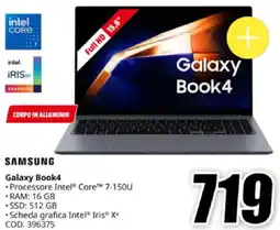 MediaWorld SAMSUNG Galaxy Book4 offerta