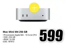 MediaWorld Mac Mini M4 256 GB offerta