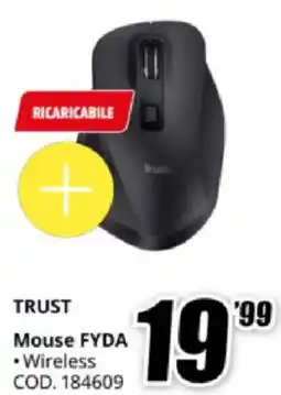 MediaWorld TRUST Mouse FYDA offerta