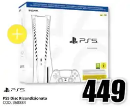 MediaWorld PS5 Disc Ricondizionata offerta