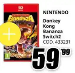 MediaWorld NINTENDO Donkey Kong Bananza Switch2 offerta