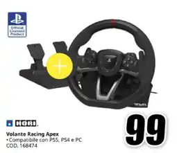 MediaWorld HORI Volante Racing Apex offerta