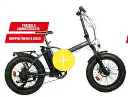 MediaWorld VIVO E-Bike pieghevole VR1S24 con ruote fat da 20" offerta