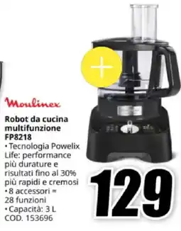 MediaWorld Moulinex Robot da cucina multifunzione FP8218 offerta