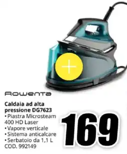 MediaWorld Rowenta Caldaia ad alta pressione DG7623 offerta