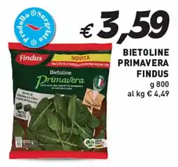 Coal Bietoline primavera FINDUS offerta