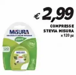 Coal Compresse stevia MISURA x120 pz offerta
