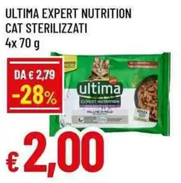 Famila Superstore Ultima expert nutrition cat sterilizzati offerta