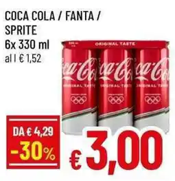 Famila Superstore Coca cola / fanta/ sprite offerta