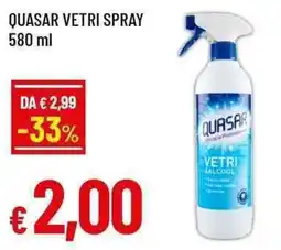 Famila Superstore Quasar vetri spray offerta