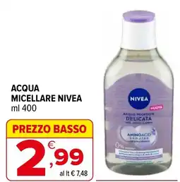 Iperal Acqua micellare NIVEA offerta