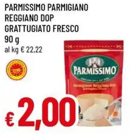 A&O PARMISSIMO Parmigiano reggiano dop grattugiato fresco offerta
