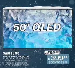 Al Pentolone SAMSUNG SMART TV 50060DAUX7T offerta