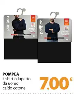 Famila Superstore POMPEA t-shirt o lupetto da uomo caldo cotone offerta