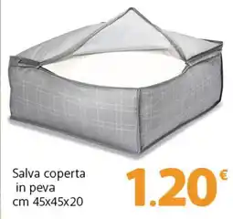 Famila Superstore Salva coperta in peva cm 45x45x20 offerta