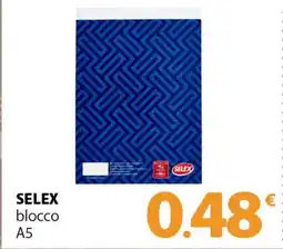 Famila Superstore SELEX blocco A5 offerta