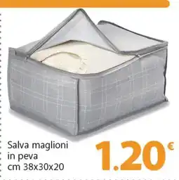 Famila Superstore Salva maglioni in peva cm 38x30x20 offerta