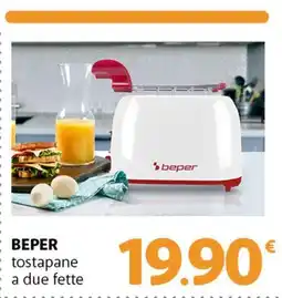 Famila Superstore BEPER tostapane a due fette offerta