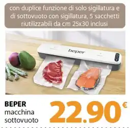 Famila Superstore BEPER macchina sottovuoto offerta