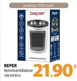 Famila Superstore BEPER temoventilatore ceramico offerta