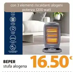 Famila Superstore BEPER stufa alogena offerta
